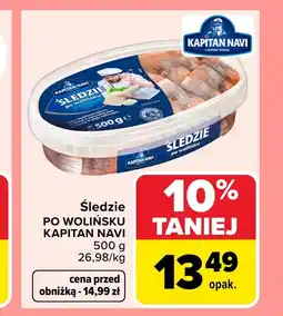 Carrefour Market Śledzie Kapitan Navi oferta