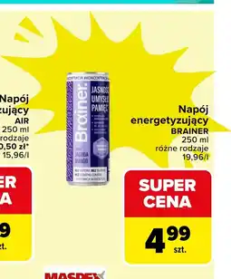 Carrefour Market Napój energetyczny Brainer oferta