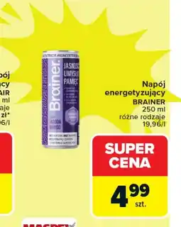 Carrefour Market Napój energetyczny Brainer oferta
