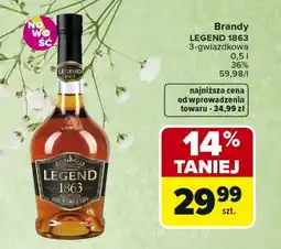 Carrefour Market Brandy Legend 1863 oferta