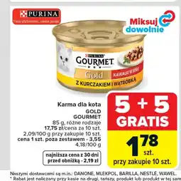 Carrefour Market Karma dla kota Gourmet Gold oferta