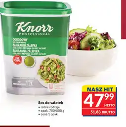 Makro Knorr Sos do sałatek oferta