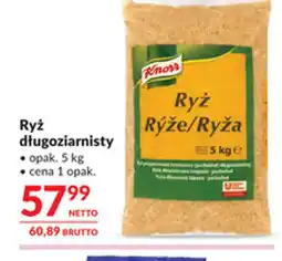 Makro Knorr Ryż długoziarnisty oferta