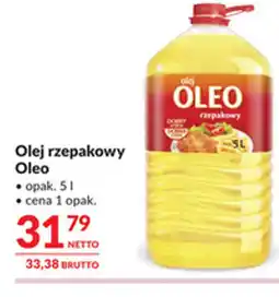 Makro Olej rzepakowy Oleo oferta