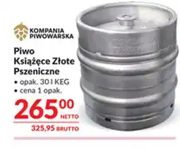 Makro Piwo Książęce Złote Pszeniczne oferta