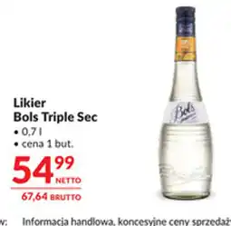 Makro Likier Bols Triple Sec oferta