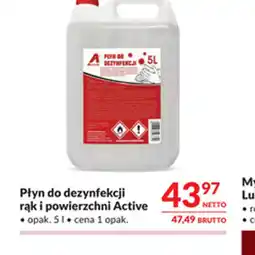 Makro Płyn do dezynfekcji Active oferta