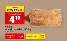 Biedronka Chleb w stylu włoskim, 500 g oferta
