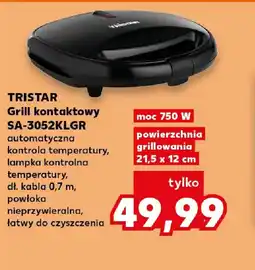 Kaufland Tristar Grill kontaktowy SA-3052KLGR oferta