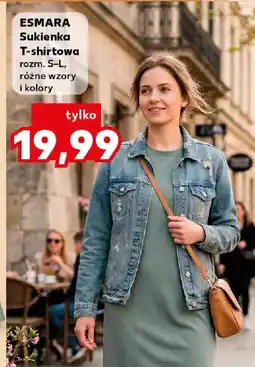 Kaufland Esmara Sukienka T-shirtowa oferta