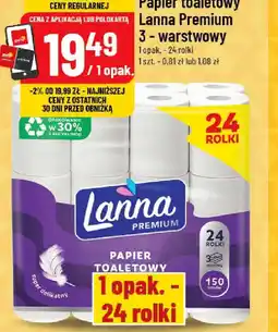 Polomarket Lanna Premium Papier toaletowy oferta
