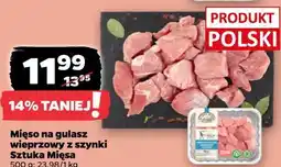 Netto Mięso na gulasz wieprzowy z szynki Sztuka Mięsa oferta
