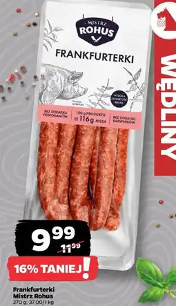 Netto Frankfurterki Mistrz Rohus oferta