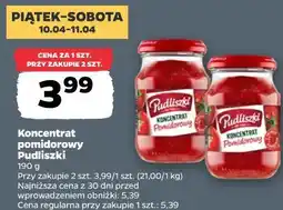 Netto Koncentrat pomidorowy Pudliszki oferta