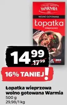Netto Łopatka wieprzowa wolno gotowana Warmia oferta