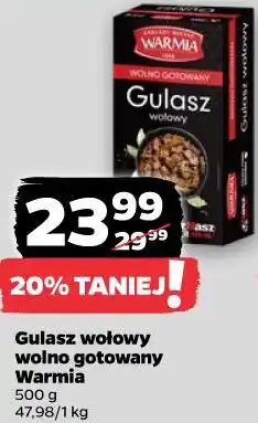 Netto Gulasz wołowy wolno gotowany Warmia oferta