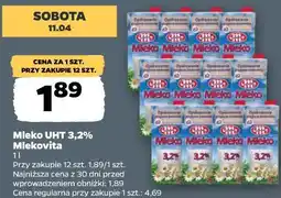 Netto Mleko UHT 3,2% Mlekovita oferta