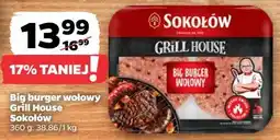Netto Big burger wołowy Grill House Sokołów oferta