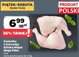 Netto Ćwiartka z kurczaka Sztuka Mięsa Mega Paka oferta