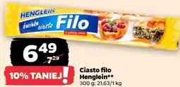 Netto Ciasto filo Henglein oferta
