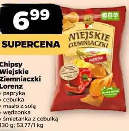 Netto Chipsy Wiejskie Ziemniaczki Lorenz oferta