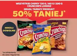 Netto Wszystkie chipsy 130 g, 140 g i 200 g Crunchips Lorenz oferta