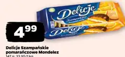 Netto Delicje Szampańskie pomarańczowe Mondelez oferta