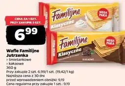Netto Wafle Familijne Jutrzenka oferta