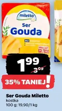Netto Ser Gouda Miletto kostka oferta