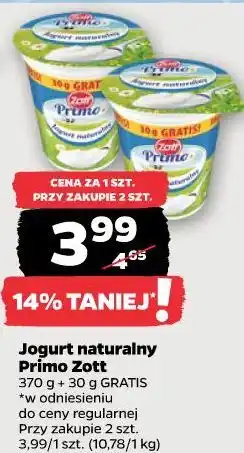 Netto Jogurt naturalny Primo Zott oferta