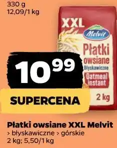 Netto Płatki owsiane XXL Melvit oferta