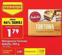 Biedronka Margaryna Tortowa Bakello oferta