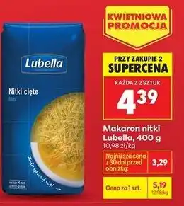 Makaron nitki Lubella