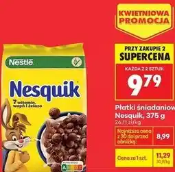 Biedronka Płatki śniadaniowe Nesquik oferta