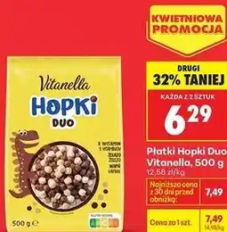 Biedronka Płatki Hopki Duo Vitanella oferta