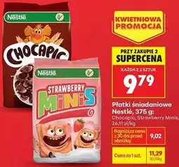 Biedronka Płatki śniadaniowe Nestlé, 375 g: Chocapic, Strawberry Minis oferta
