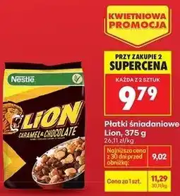 Biedronka Płatki śniadaniowe Lion oferta