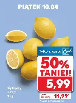 Kaufland Cytryny luzem oferta