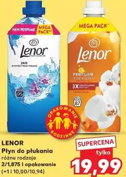 Kaufland LENOR Płyn do płukania różne rodzaje 2/1,875 l opakowanie oferta