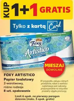 Kaufland FOXY ARTISTICO Papier toaletowy 2-warstwowy, różne rodzaje 8 szt. opakowanie oferta