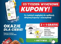 Kaufland PIĄTNICA Jogurt Skyr typu islandzkiego różne rodzaje oferta