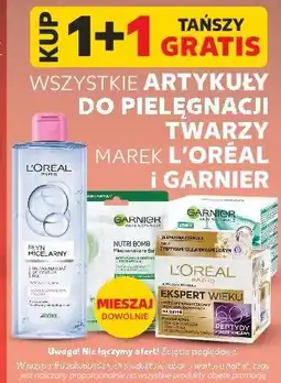 Kaufland WSZYSTKIE ARTYKUŁY DO PIELĘGNACJI TWARZY MAREK L'ORÉAL i GARNIER oferta