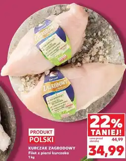 Kaufland KURCZAK ZAGRODOWY Filet z piersi kurczaka oferta