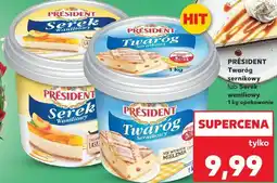Kaufland PRÉSIDENT Twaróg sernikowy lub Serek waniliowy 1 kg opakowanie oferta