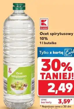 Kaufland CLASSIC Ocet spirytusowy 10% oferta