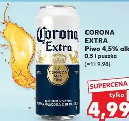 Kaufland CORONA EXTRA Piwo 4,5% alk oferta