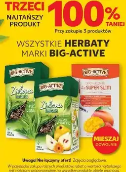 Kaufland WSZYSTKIE HERBATY MARKI BIG-ACTIVE oferta