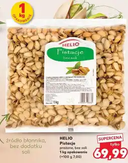 Kaufland HELIO Pistacje prażone, bez soli oferta