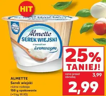 Kaufland Serek wiejski ALMETTE oferta