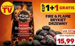 Kaufland BRYKIET DRZEWNY FIRE & FLAME oferta